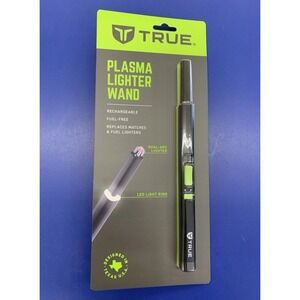 True Plasma Lighter Wand Windproof Waterproof USB Rechargeable